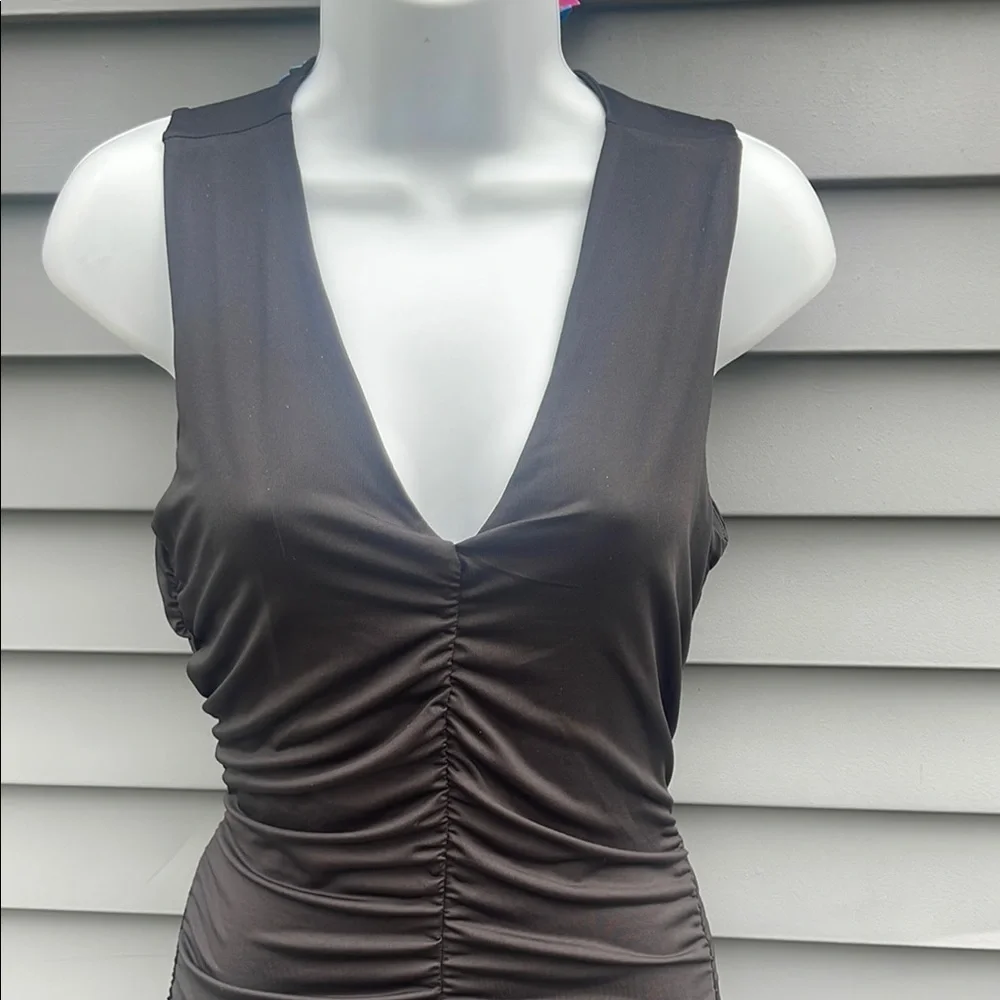 Avln Studio (Stitch Fix) Lolita Ruched Fitted Dress